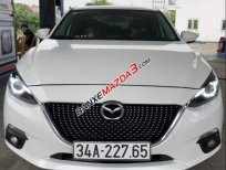 Cần bán Mazda 3 AT 2015, màu trắng, odo 5 vạn chuẩn Cần bán Mazda 3 AT 2015, màu trắng, odo 5 vạn chuẩn