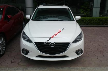 Bán xe Mazda 3 2.0 AT đời 2016, màu trắng giá cạnh tranh