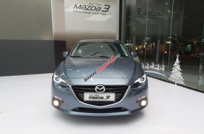 Mazda 3 mới 2017 màu xanh số tự động giao xe ngay Mazda Long Biên