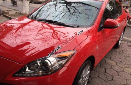 Bán ô tô Mazda 3 1.6 đời 2014, màu đỏ chính chủ, giá 660tr