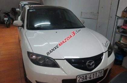 Cần bán xe ô tô Mazda 3S AT đời 2009, màu trắng đã đi 50000 km