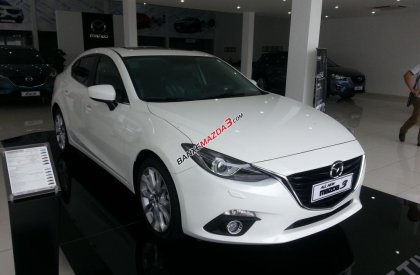 Bán Mazda 3 đời 2015, màu trắng, giá tốt - LH 0971.624.999