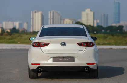 Bán Mazda 3 1.5 2020, màu trắng, 669tr tại Mazda Phố Nối, Hưng Yên
